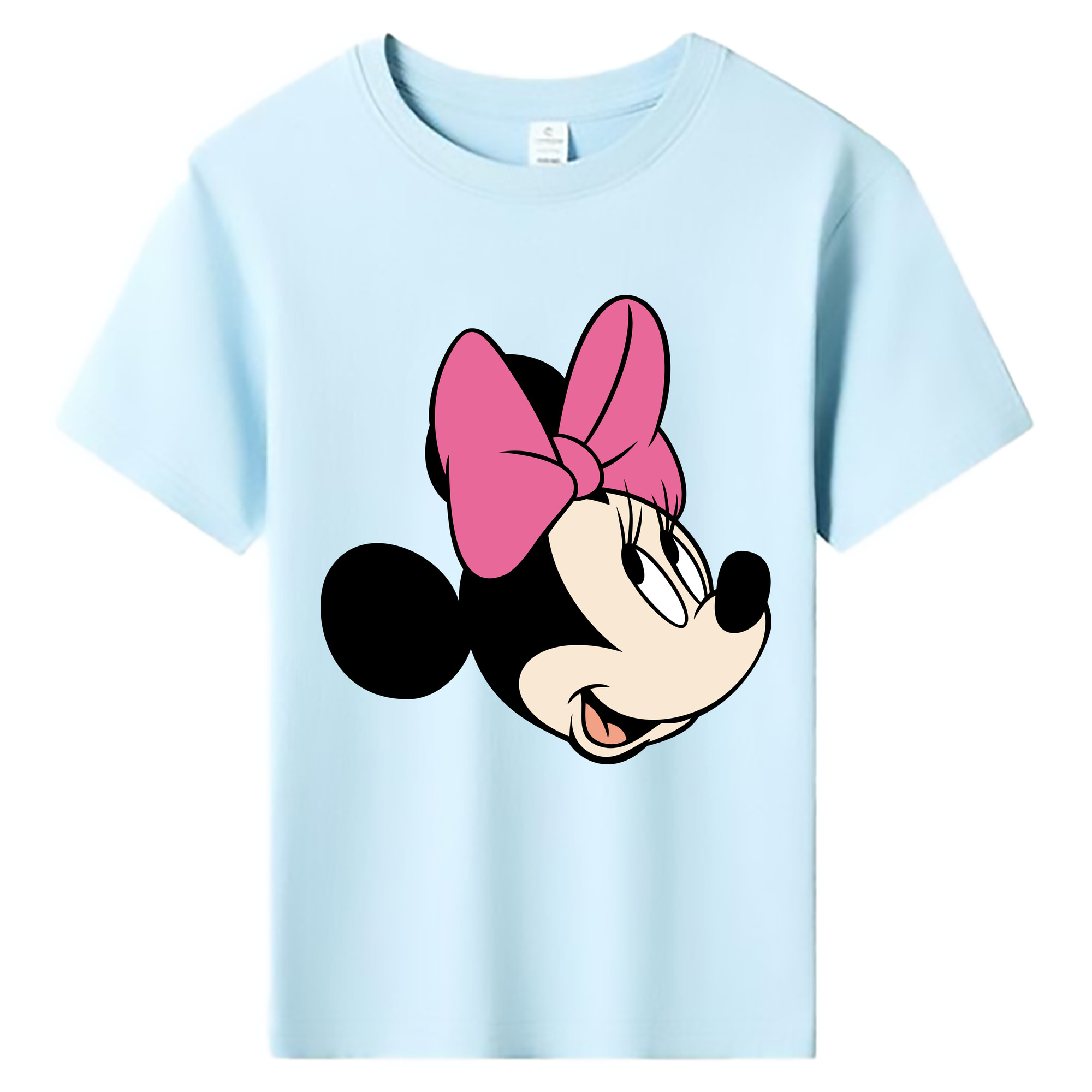 ミッキーマウス Mickey Mouse 綿100％キッズTシャツ（フロントプリント）